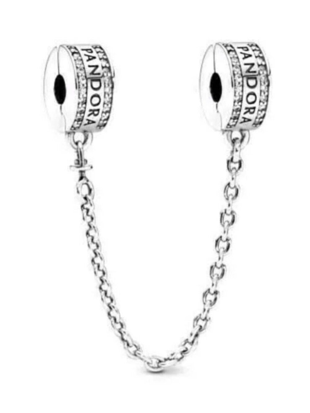 Pandora logo safety chain.